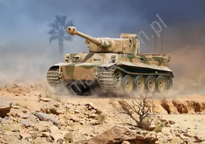 Niemiecki czołg ciężki PzKpfw VI Ausf H Tiger