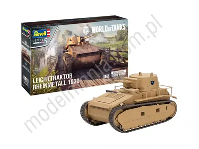 Niemiecki czołg lekki Leichttraktor Rheinmetall 1930 "World of Tanks"