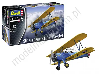 Amerykański samolot szkolny Stearman PT-17 Kaydet