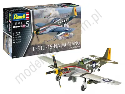 Amerykański myśliwiec P-51D Mustang (późna wersja)