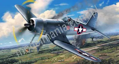Amerykański myśliwiec pokładowy Vought F4U-1D Corsair