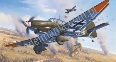 Niemiecki szturmowiec Junkers Ju87 G/D Tank Buster