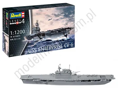 Amerykański lotniskowiec USS Enterprise CV-6
