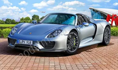 Samochód Porsche 918 Spyder
