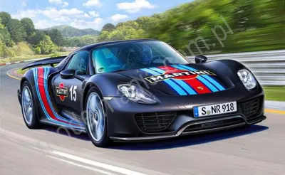 Samochód Porsche 918 Weissach Sport