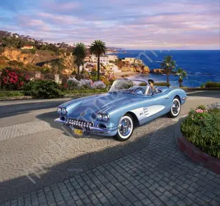 Samochód Chevrolet Corvette Roadster, rocznik 1958