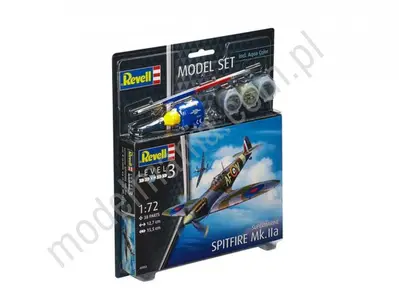Myśliwiec Spitfire Mk.IIa (z farbami)
