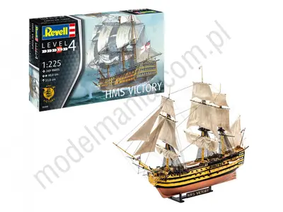 Model Set HMS Victory (z farbami)
