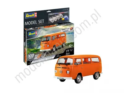 VW T2 Bus (z farbami)