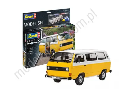 Samochód VW T3 Bus (z farbami)