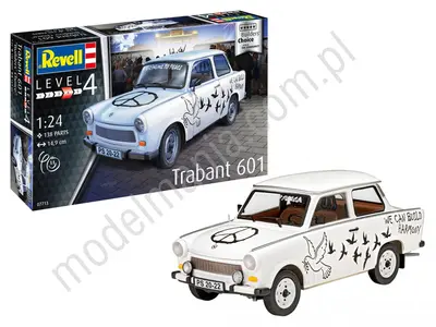 Samochód Trabant 601S "Builder's Choice" (z farbami)