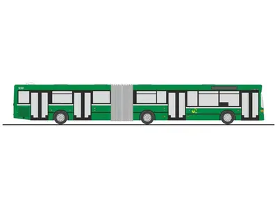 Przegubowy autobus miejski Mercedes-Benz O 405 GN2 BVB Basel (CH)