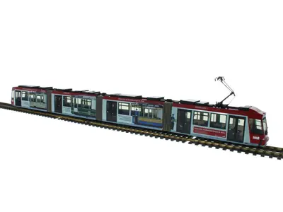 Tramwaj Adtranz GT8 "30 Jahre Historisches Straßenbahn Depot St.Peter"