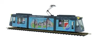 Tramwaj Siemens Combino Badehaus Nordhausen