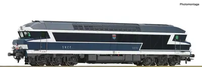 Spalinowóz CC 72030, z dźwiękiem