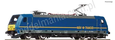 Lokomotywa elektryczna 480 018-5 z dźwiękiem