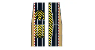 Zestaw jezdni do rozbudowy Scalextric 2