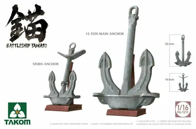 Kotwice japońskiego pancernika Yamato