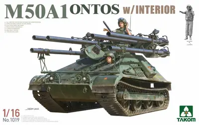 Takom 1019 1/16 M50A1 Ontos w/Interior