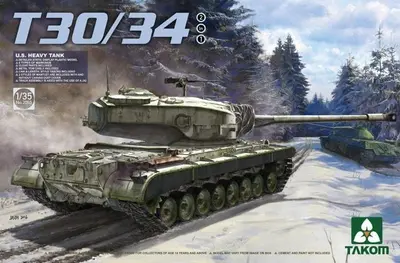 Amerykański czołg ciężki T30/34 2 in 1
