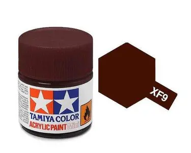 Farba akrylowa - XF-9 Hull Red/ 23ml