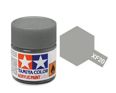 Farba akrylowa - XF-20 Medium Grey matt / 10ml