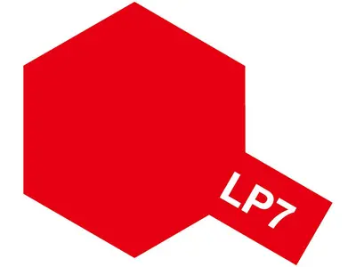 Tamiya 82107 LP-7 Pure Red 10 ml