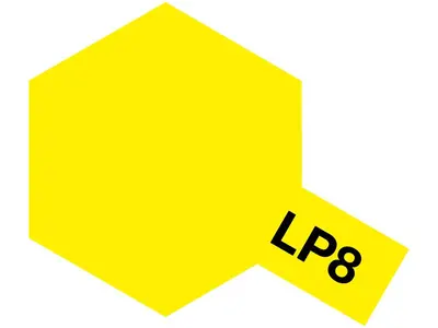 Tamiya 82108 LP-8 Pure Yellow 10 ml