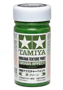 Farba teksturowa trawa-zielona, green / 100ml