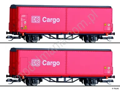 Zestaw 2 wagonów towarowych Hirrs-tt