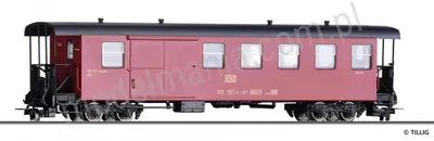 Wagon bagażowy KBD, HSB wąskotorowy