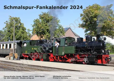 Kalendarz Miłośników Kolei Wąskotorowych 2024