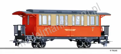 Wagon osobowy 2 klasy typ KBi, NKB