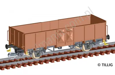 Wagon towarowy odkryty typu E