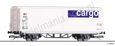 Wagon towarowy kryty ze ścianą przesuwną Hbis-tt