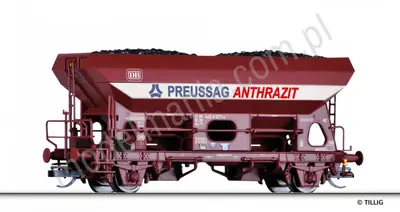 Wagon towarowy samowyładowczy Fcs 092 „PREUSSAG“