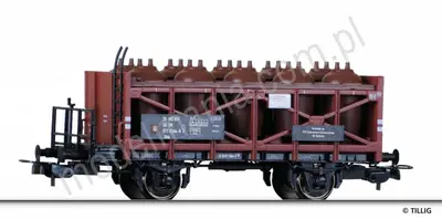 Wagon towarowy kwasiarka typ Uhk "VEB Synthesewerk Schwarzheide"