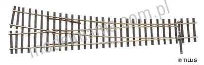 Rozjazd EW1 11° prawy