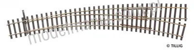 Rozjazd łukowy IBW 9°/12° R 934 prawy