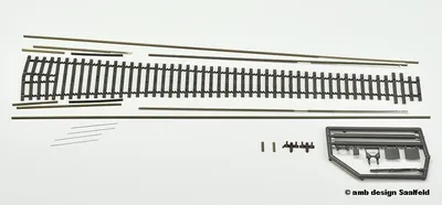 Rozjazd W6 ABW Flex 6,34° r=4403mm, do montażu