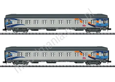 Zestaw 2 wagonów osobowchy pociągu ekspresowego "Croisière"