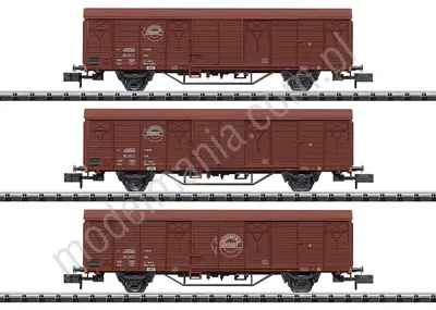 Zestaw 3 wagonów krytych Expressgut typ Gbqss-z 1742