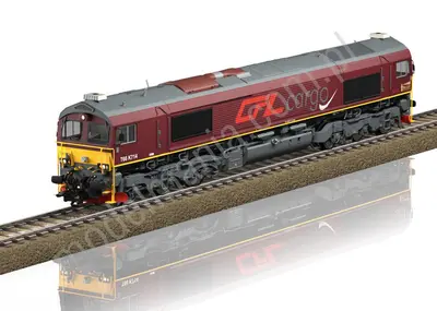 Spalinowóz BR 66 CFL Cargo, z dźwiękiem