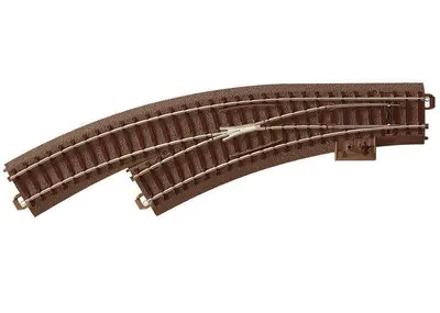 Rozjazd łukowy lewy R1, 360 mm 30°