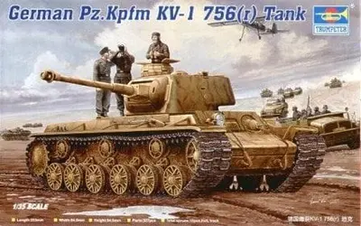 Czołg ciężki PzKpfw KV-1 756(r)