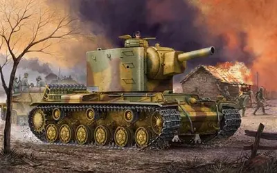 Czołg ciężki PzKpfw 754(r) (KV-2)