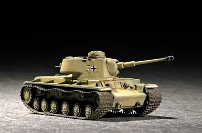 Niemiecki czołg ciężki PzKpfw KV-1 756(r)