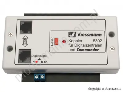 Łącznik i przekaźnik z Viessmann Commander