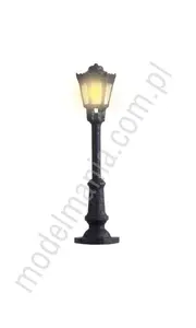 Nostalgiczna lampa parkowa LED ciepła biel