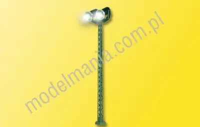 Lampa placowa podwójna